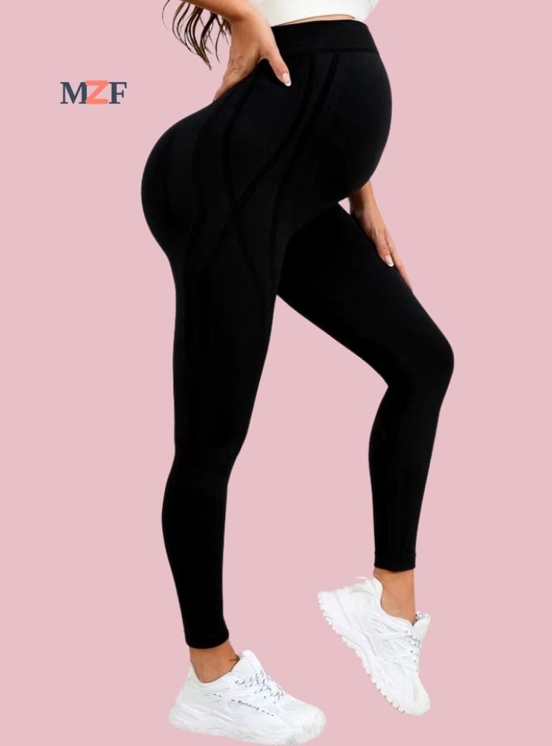 Maternity Yoga Pants Noir / S