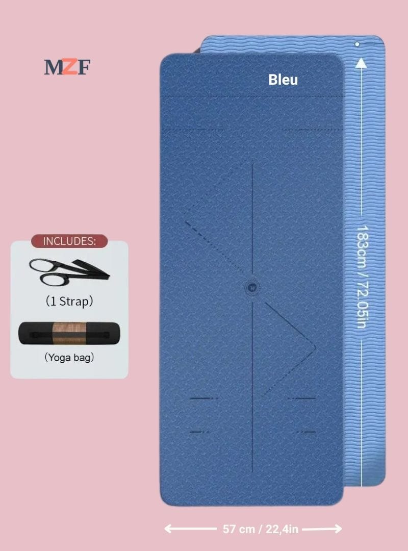 TPE MumYoga Medium BLEU