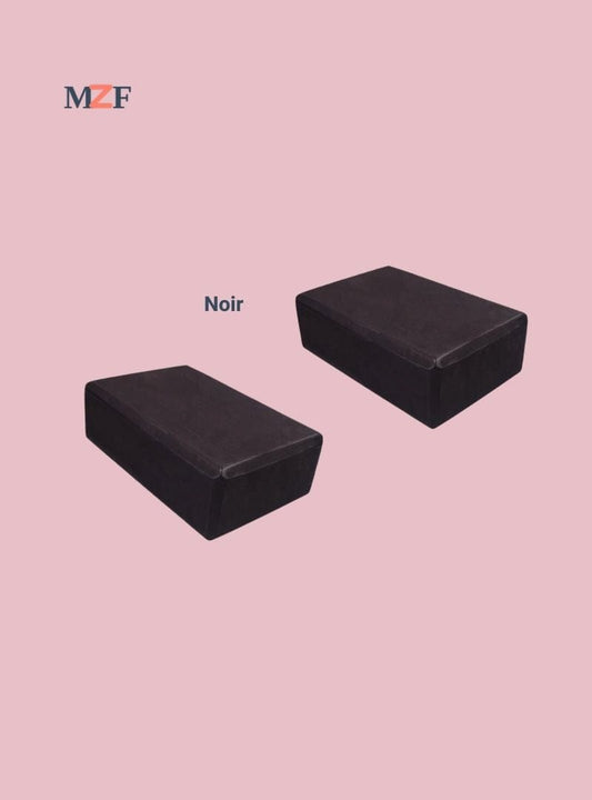 YogaMum Block Duo EVA Noir -2Pcs